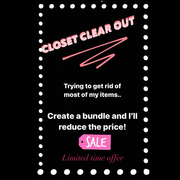 CLOSET CLEAR OUT - Picture 1 of 1